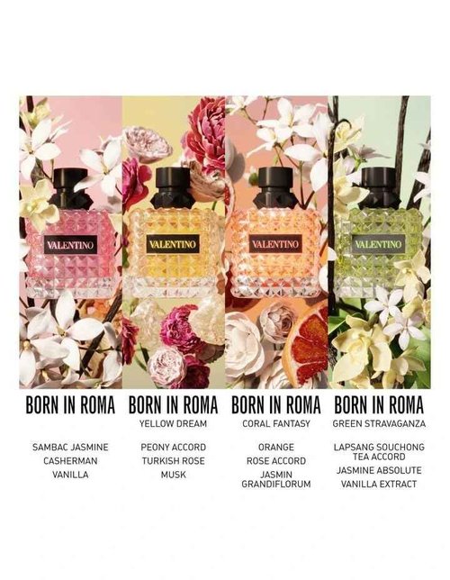 Valentino Donna Born In Roma Green Stravaganza for Women 1.7 oz Eau de Parfum Spray