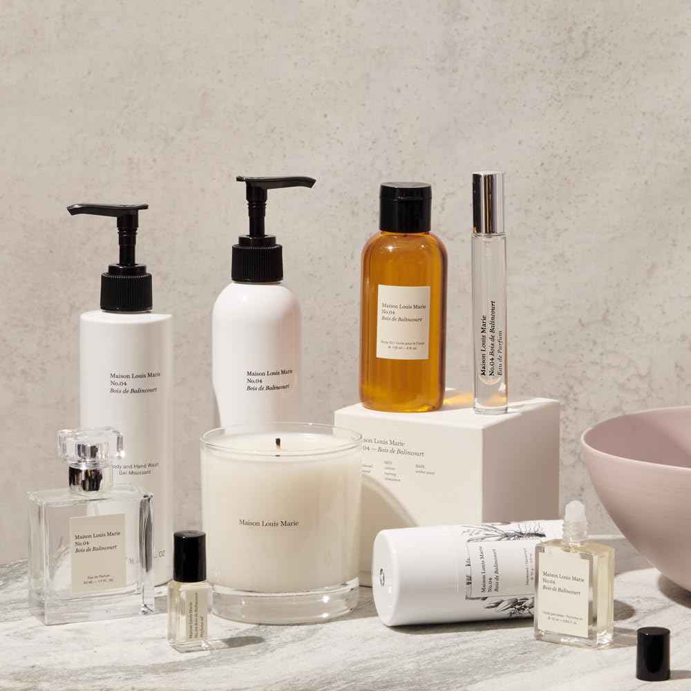 Maison Louis Marie - No.4 Bois de Balincourt Eau De Parfum 2-Piece Holiday Gift Set | Luxury Clean Beauty + Non-Toxic Fragrance