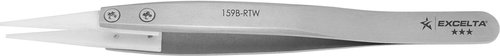 Excelta - 159B-RTW - Tweezers - Replaceable Tip - Straight -Three Star - Acetal Tips, 0.06" Height, 0.36799999999999999" Wide, 1.5" Length