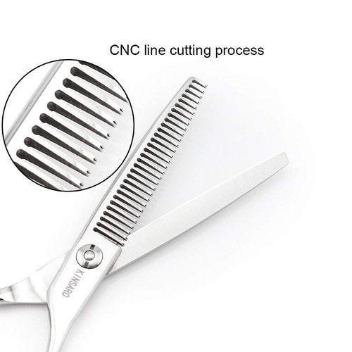 6 INCH hair cutting scissors and hair thinning scissors set professional hair scissors 440C Kinsaro