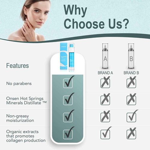 Onsen Secret - Anti Aging Face Moisturizer Cream 50 ml - Daily Skin Rejuvenation - Natural Anti-Aging Properties - Hydration & Protection - Organic Ingredients