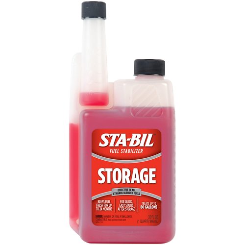 STA-BIL Storage Fuel Stabilizer | Keeps Fuel Fresh for 24 Months, Prevents Corrosion, Gasoline Treatment Fuel Additive that Protects Fuel System, Gas Stabilizer for Fuel Storage, 32 oz.