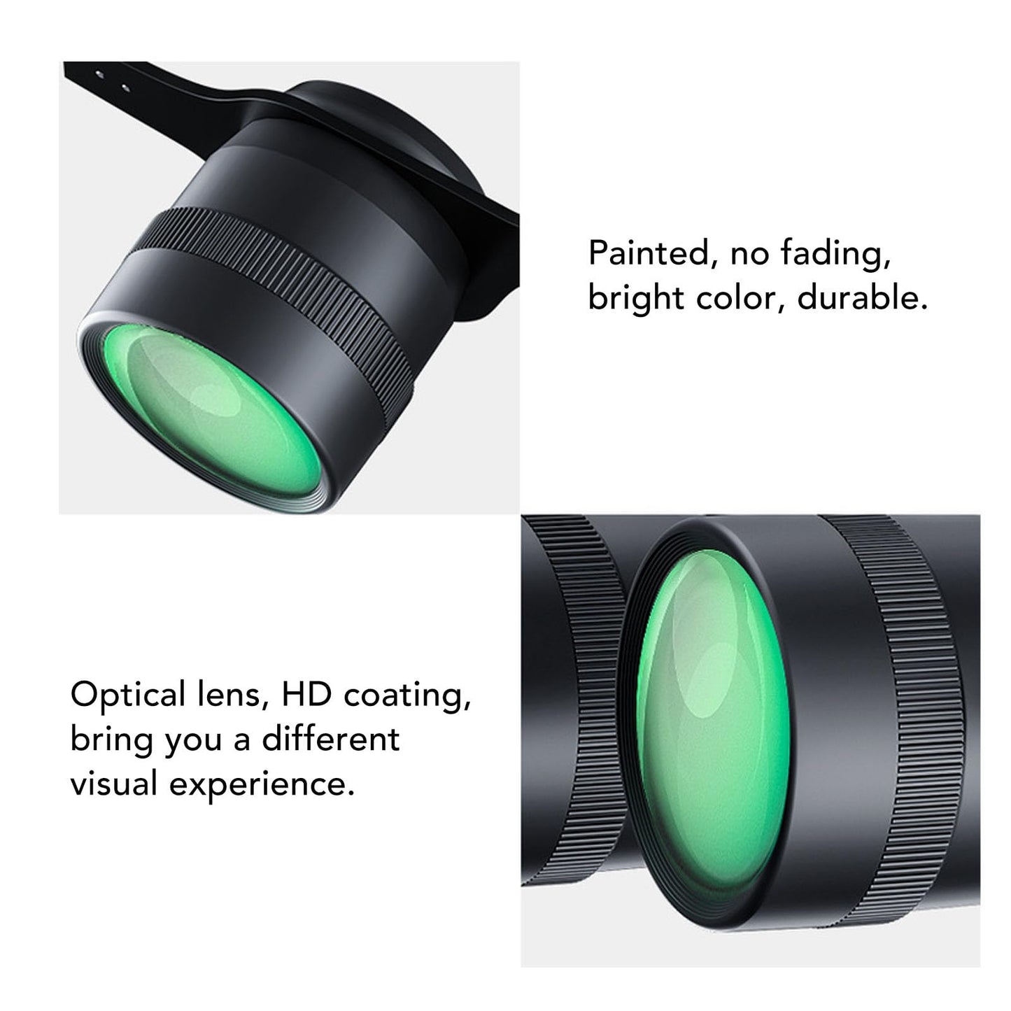 Zoom Optics Binocular Glasses, 10X Zoom Opera Glasses, Binoculars Glasses with Polarized Lens Handsfree Adjustable HD Optical Telescope Glasses for Fishing Bird Watching