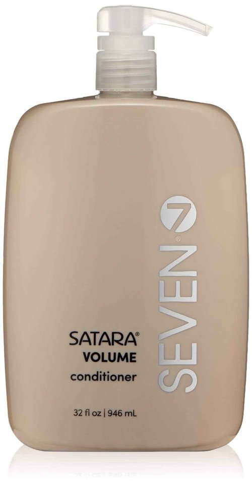 SEVEN Hair Care Satara Volume Conditioner for Women & Men, Sulfate + Paraben Free, Cruelty Free, Argan Oil, Pro Vitamin B5, Hydrolyzed Quinoa, Grapeseed Oil for Flat + Limp Hair Made in USA, 32 oz