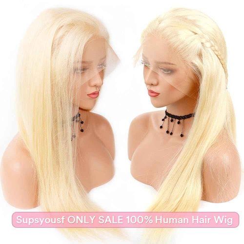 613 Lace Front Wig Human Hair 13x6 Transparent Blonde Lace Front Wigs Human Hair 180% Density Guleless Wigs Human Hair Pre Plucked 613 HD Lace Frontal For Women 32inch
