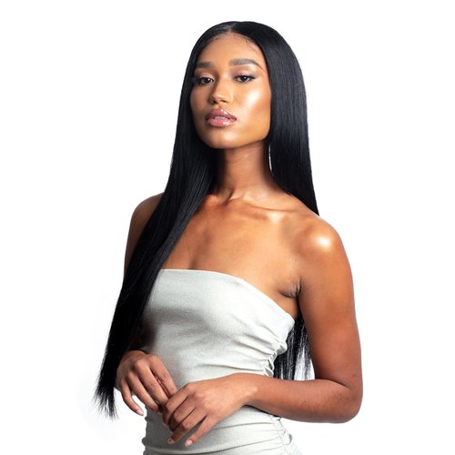 Shake-N-Go - GLOSSY 100% VIRGIN REMY HAIR - STRAIGHT (10"/12"/14", NATURAL)