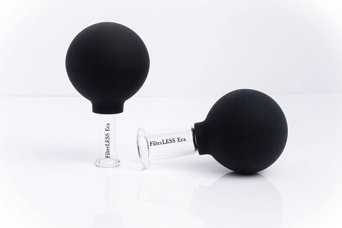 FilterLESS Era Jack of Spades Premium Face Cupping Set | Cupping Therapy Kit for Collagen Production & Wrinkle Reduction | Facial Cups for Skincare, Reduces Fine Lines, Improves Product Absorption