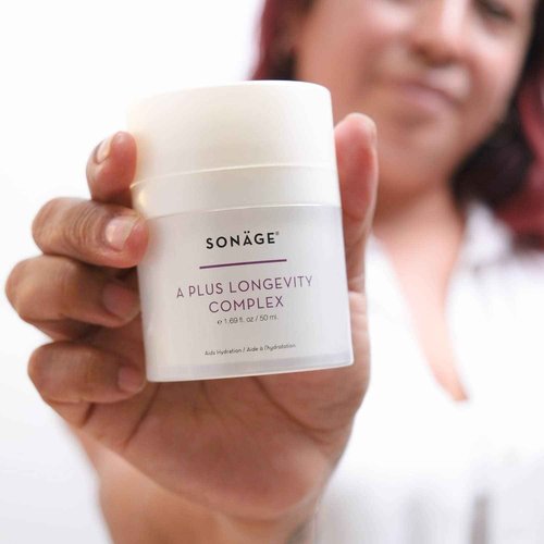 SONAGE A Plus Longevity Complex: Anti-Aging Night Cream | Moisturizer with Hyaluronic Acid & Vitamin A for Wrinkles