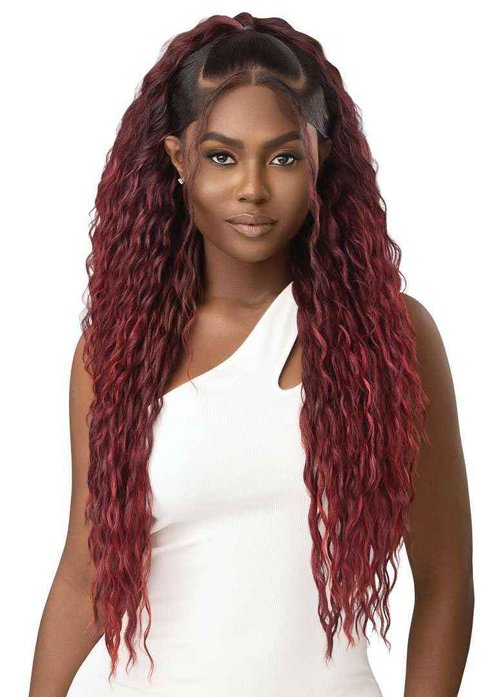Outre Lace Front Wig - Perfect Hair Line 13X6 - Tamala (OFF BLACK 1B)