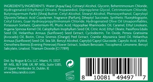 R+Co BLEU De Luxe Reparative Masque – Restores Texture, Strength, and Shine to Dry, Damaged Hair, Hydrates, Calms, Smoothes, Seals Cuticles, Mends Split Ends, 5 oz