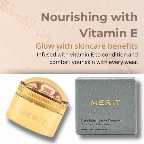 Merit Flush Balm Cream Blush - Beverly Hills - Soft Peach