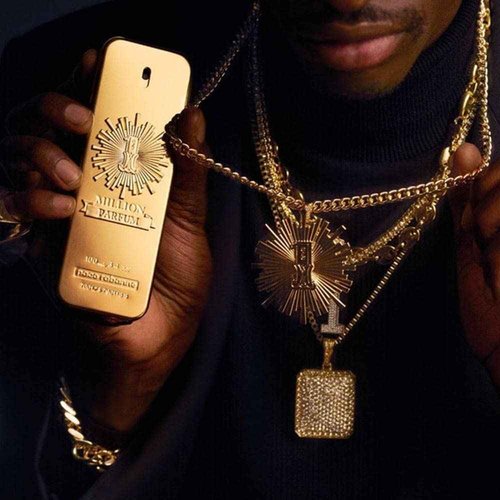 Paco Rabanne 1 Million Parfum Men Parfum Spray 3.4 oz