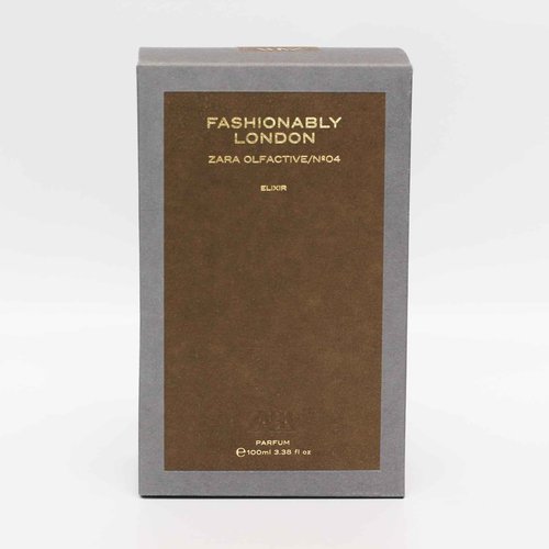Zara Olfactive/Nº 04 Fashionably London Elixir Perfume for Men with Peony and Red Musk Long-Lasting Intense Floral Fragrance by Jo Malone CBE Eau de Parfum 100ml (3.4 fl. oz.)
