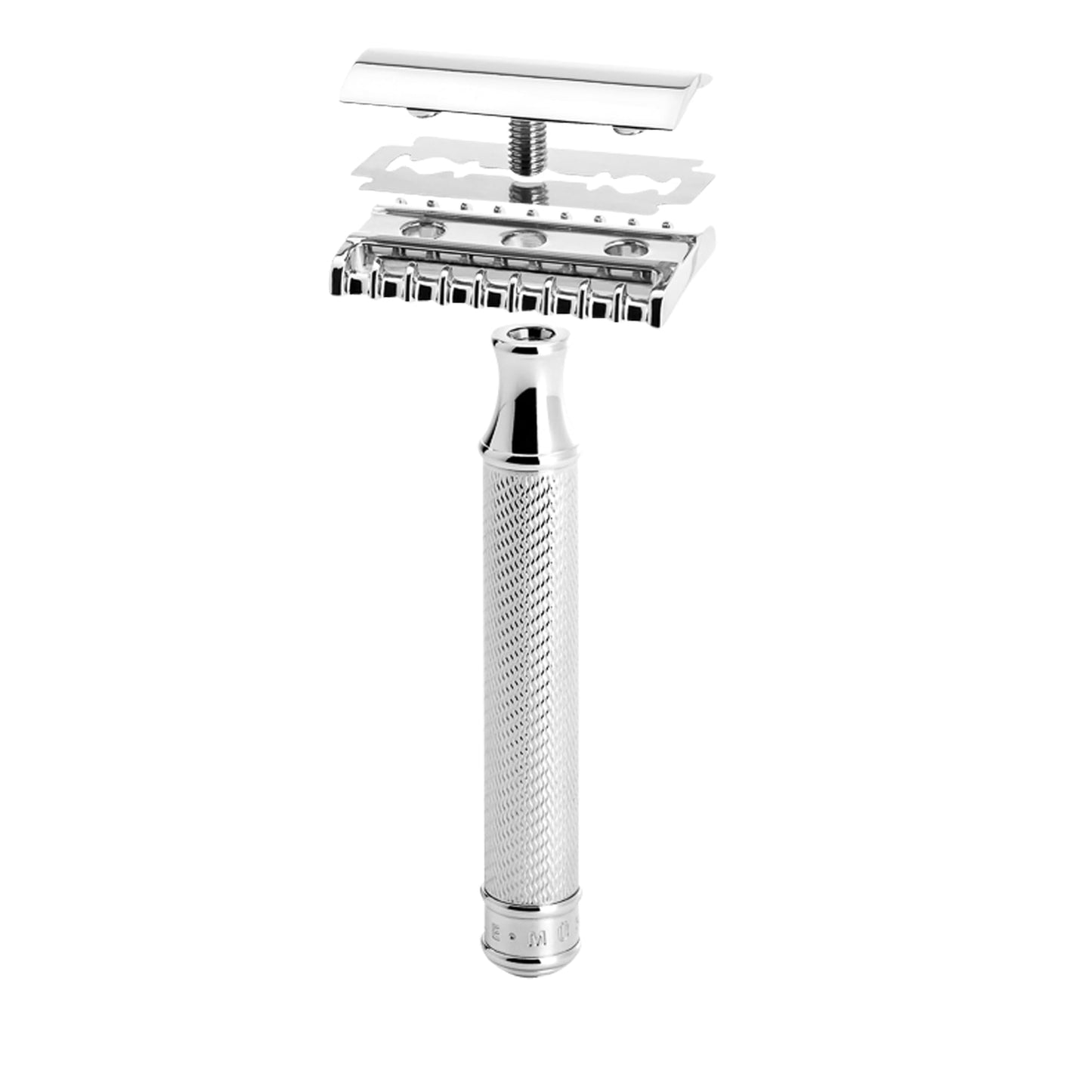 MÜHLE Grande R41 Double Edge Safety Razor (Open Comb) | Perfect for Everyday Use | Barbershop Quality Close Smooth Shave | Luxury Razor for Men