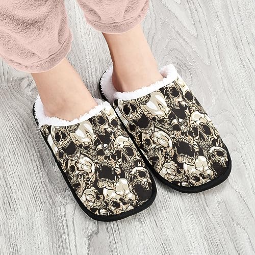 Slippers Soft Memory Foam Non-Slip Indoor House Slippers Home Shoes For Bedroom Hotel Travel Spa