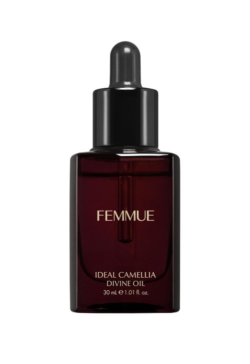 FEMMUE Ideal Camellia Divine Oil | Firming Face Oil with Camellia and Grapeseed | Anti Aging Barrier Repair, Hydrating for Dry Skin | Korean Beauty Skincare