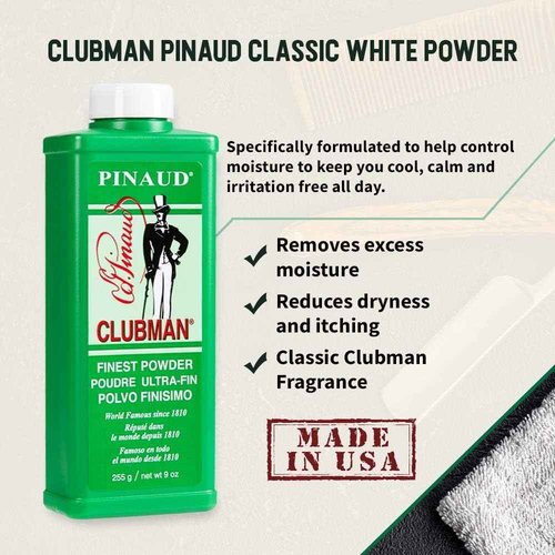 Pinaud Clubman Powder 9 oz (Pack of 7)