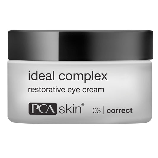 PCA SKIN Ideal Complex Restorative Under Eye Cream, Brightening Eye Cream for Dark Circles, 0.5 fl oz Jar