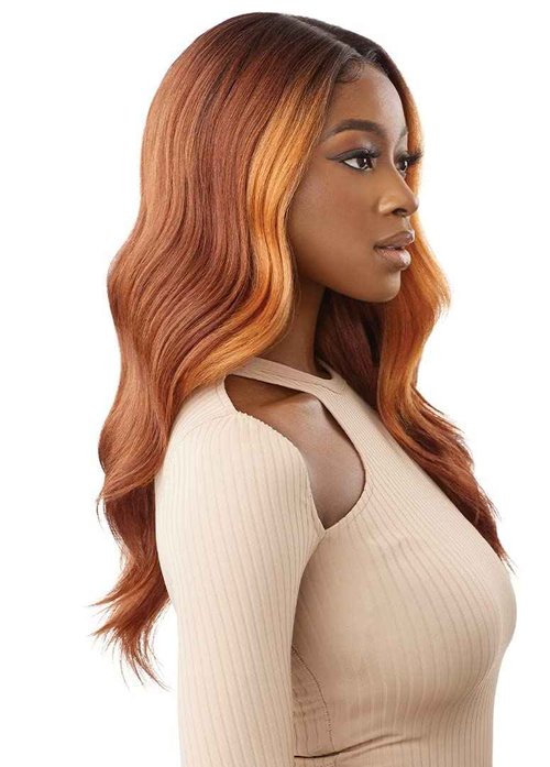 Outre SleekLay Part HD Lace Front Wig GENEVIVE (ROM Irish Coffee)