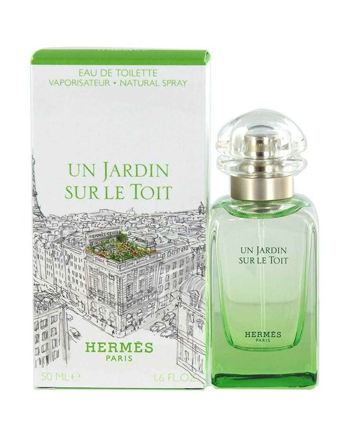 HERMÉS Un Jardin Sur Le Toit for Unisex Eau de Toilette Spray, 1.6 Ounce