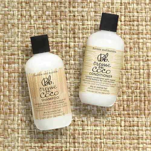 Bumble and bumble. Creme De Coco Coconut Conditioner | For Rich Moisture | Anti Frizz + Hydrating | Curly, Wavy, Straight