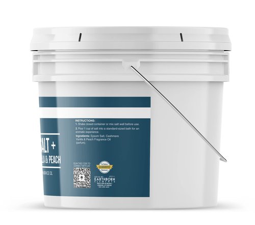 Earthborn Elements Eucalyptus, Chamomile, & Cashmere Vanilla & Peach Epsom Salt Bundle