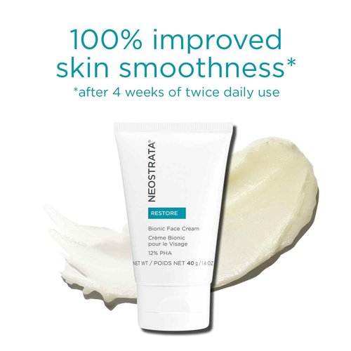 NEOSTRATA Bionic Face Cream Soothing Reparative Emollient Gentle Formula for Sensitive Skin Fragrance-free, Non-Comedogenic, 40 g.