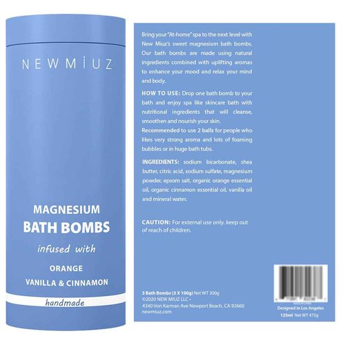 Luxury Moisturizing Collagen Bath Gifts for Women and Men - Pack of 3