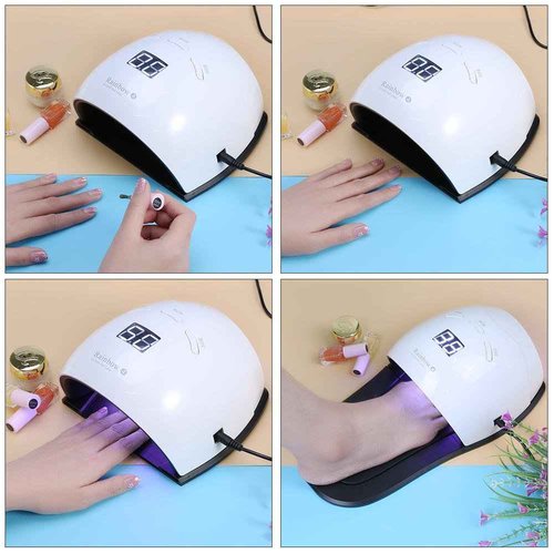 FILFEEL 48W LED Nail Dryer Lamp, Machine Nail Art Tools for Nail Gel Polish Curing with Smart Sensor Manicure Pedicure Tool(US Plug)