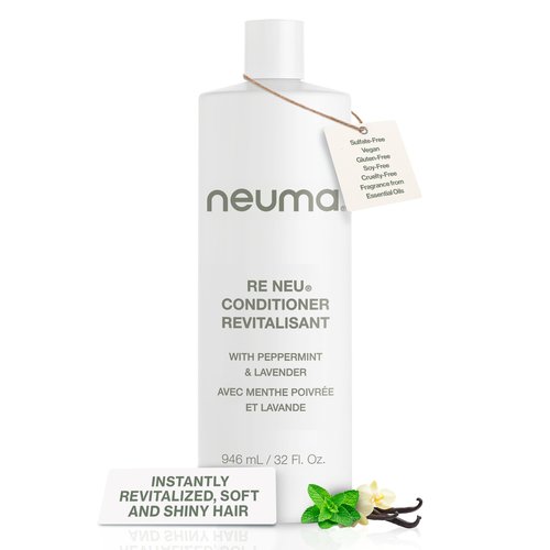 NEUMA Re Neu Conditioner 32 Fl. Oz. Revitalizing Conditioner Sulfate Free Paraben Free, Peppermint & Vanilla Scent