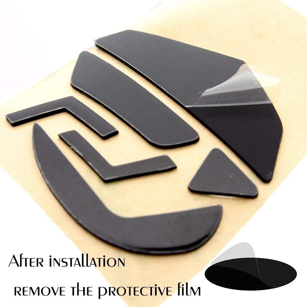 AQIDAP Mouse Skatez/Feet for Logitech Gaming Mouse (2 in 1 Feet + Anti-Slip Tape)