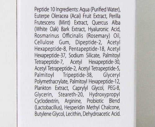 Adonia Organics Peptide10 – Anti-Aging Peptide Serum – Firms, Smooths & Reduces Wrinkles – With Multi-Peptide Complex for Youthful Skin