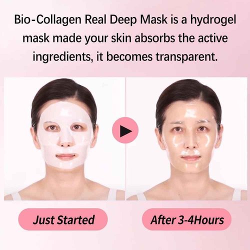 Bee & Beauty Bio Collagen Overnight Mask Pack Of 20 Korean Face Mask For Glass Skin Sheet Mask For Deep Hydration, Pore Minizmizing With Goodness Of Honey