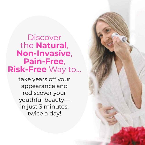 Derma Wand Anti-Aging System - Portable Handheld Skincare Therapy Machine- Argon/Neon