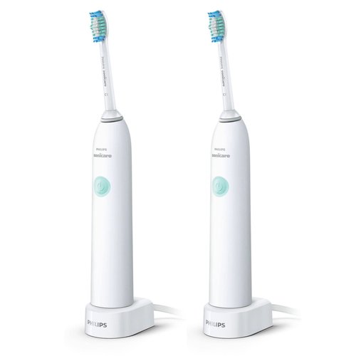Philips Sonicare Dailyclean Rechargeable Electric Toothbrush, 2 Count