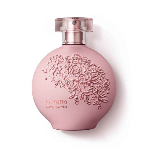 O BOTICARIO Floratta Eau de Toilette Love Flower | Long-Lasting Floral Fragrance Perfume for Women, 2.5 Ounce