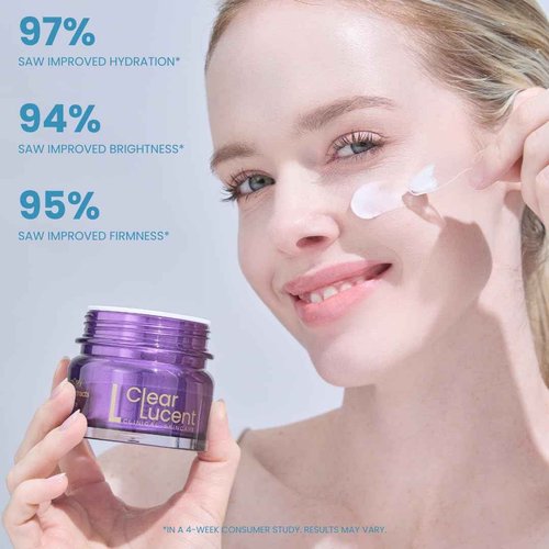 ClearLucent K-Miracle AgeDefy Renewing Emulsion - Anti-Aging Face Cream with Korean Plant Stem Cells - Hydrates, Firms, Illuminates - 23+ Actives - K-Beauty Moisturizer - 2.11oz