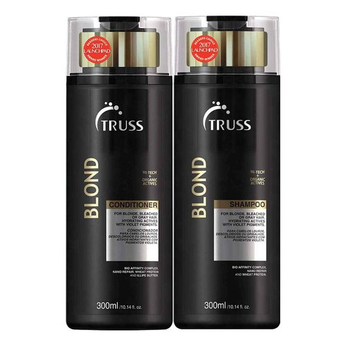 TRUSS Blond Shampoo and Conditioner Set with Violet Pigments