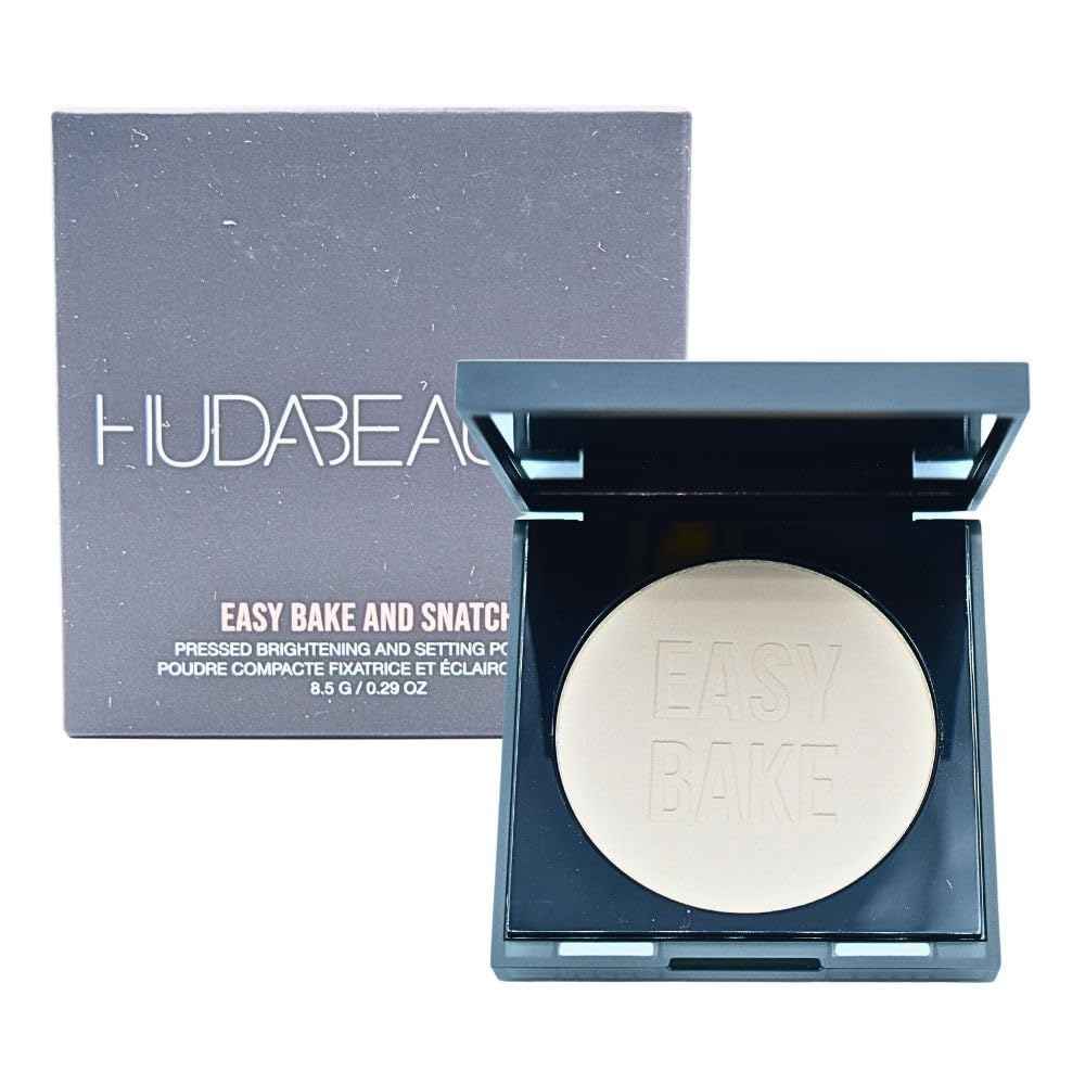 HUDA BEAUTY Easy Bake and Snatch Pressed Talc-Free Brightening and Setting Powder Poundcake