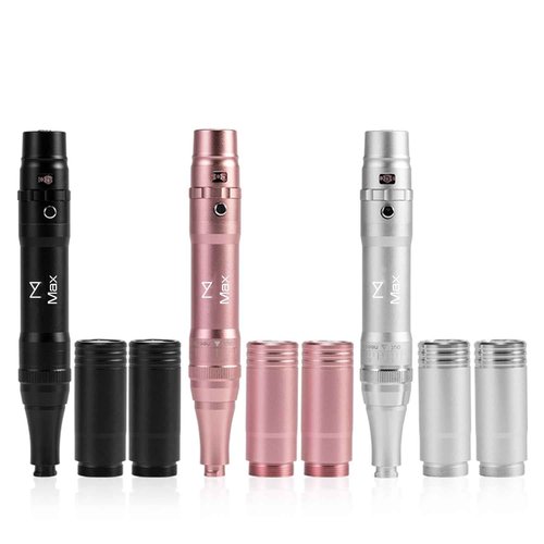 M Permanent Makeup Machine - Microblading Machine, Eyebrow Tattoo Machine - Microshading, Lip, Ombre Brows Machine - Wireless Machine Kit - Achieve Flawless Results (Black)