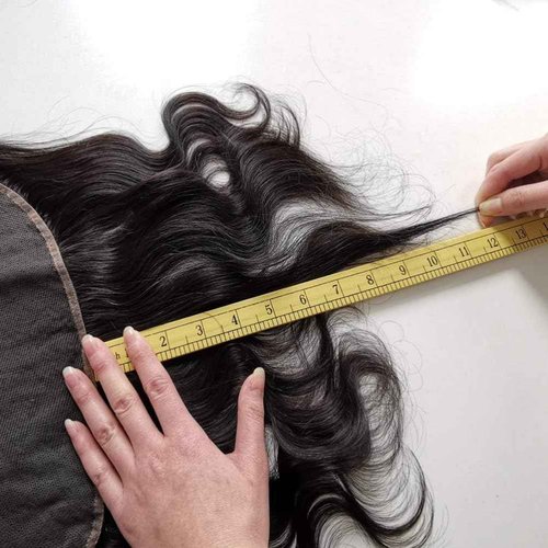 Frontal HD Lace Closure 20 Inch 13x4 Lace Frontal Body Wave Ear to Ear Frontals With Baby Hair 100% Brazilian Virgin Remy Human Hair Frontal Pre Plucked for Black Women 150% Density Natural Black