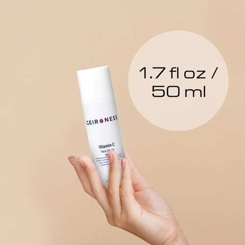 Geir Ness Vitamin C Day Cream - SPF 30 - Anti Aging Day Time Moisturizer Cream
