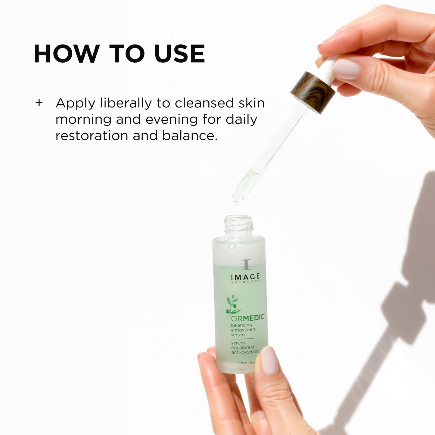 IMAGE Skincare, ORMEDIC Balancing Antioxidant Serum, Hydrates & Soothes Skin with Organic Aloe Vera, Vitamin C, & Botanical Extracts, 1 fl oz