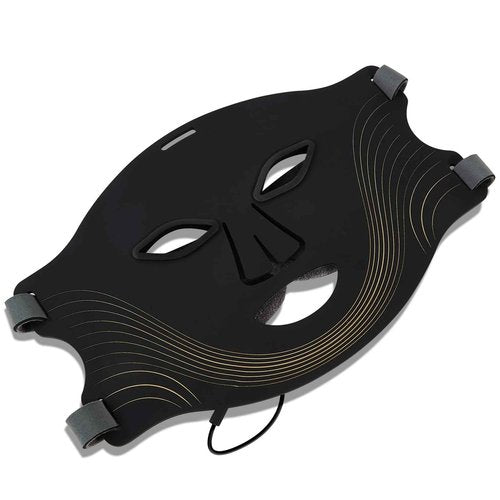 ESTANANA Cordless Red Light Therapy for Face, 7 Modes Led Face Mask Light Therapy with Remote, Near Infrared 880 Red Light Therapy Mask at Home, Wrinkle Reduction, Anti-Ageing, Black