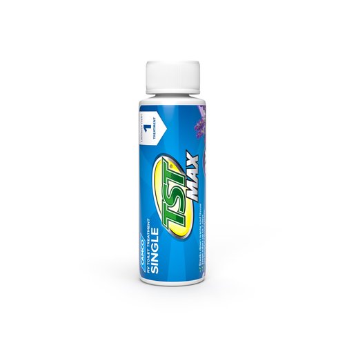 Camco TST MAX RV Toilet Treatment - Formaldehyde Free - Breaks Down Waste And Tissue - Septic Tank Safe - Treats up to 8-40 Gallon Holding Tanks -Lavender Scent, (8) 4 oz Bottles (41551)