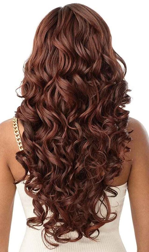 Outre Lace Front Wig - Perfect Hair Line 13X6 - Everette (DRFF RED VELVET)