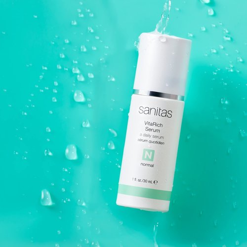 Sanitas Skincare VitaRich Serum, Hydrating, Reparative Serum, Multivitamin Blend, Vegan Squalane, 1 Ounce