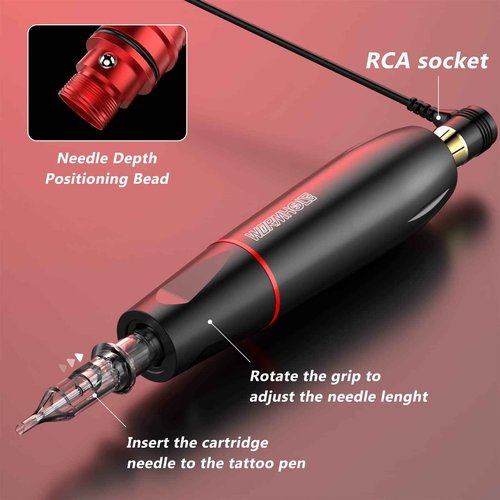 Machine Kit Rotary Machine Kit with Power Supply Complete Pen Kit for Beginners