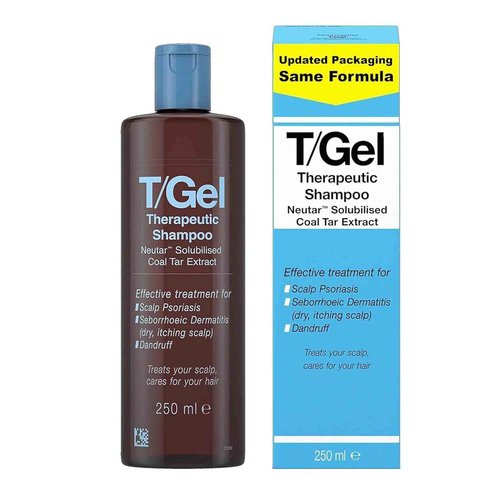 T/Gel Therapeutic Anti-Dandruff Shampoo Coal Tar (3-Pack)