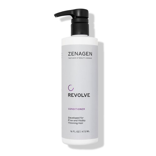 ZENAGEN Revolve Conditioner (Unisex) | Supports Scalp Health & Appearance of Fuller, Healthier Hair, Developed for Fine & Visibly Thinning Hair, Plant-Based, Color-Safe, Vegan, 473 mL / 16 oz